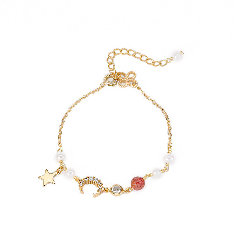 Women's Natural Crystal Bracelet